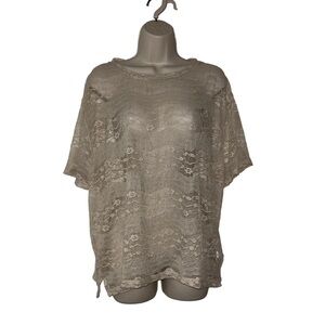 Joe fresh sheer top